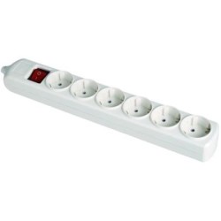 BASE MOVIL 6 TOMAS CON INTERUPTOR 8006IL