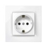 ENCHUFE SCHUKO BLANCO. SERIE 10 F1090443030