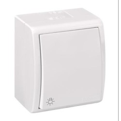 PULSADOR LUZ SERIE AQUARIUS IP54 FAQ15130