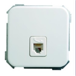 TOMA TELEFONO RJ-11 BLANCA S31 G31480-30