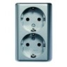 DOBLE BASE MONOBLOC SUPERFICIE ALUMINIO MS540405