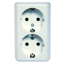 DOBLE BASE MONOBLOC SUPERFICIE BLANCO MS540306
