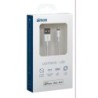 CABLE LIGHTNING - USB A BLANCO 1M MU100101