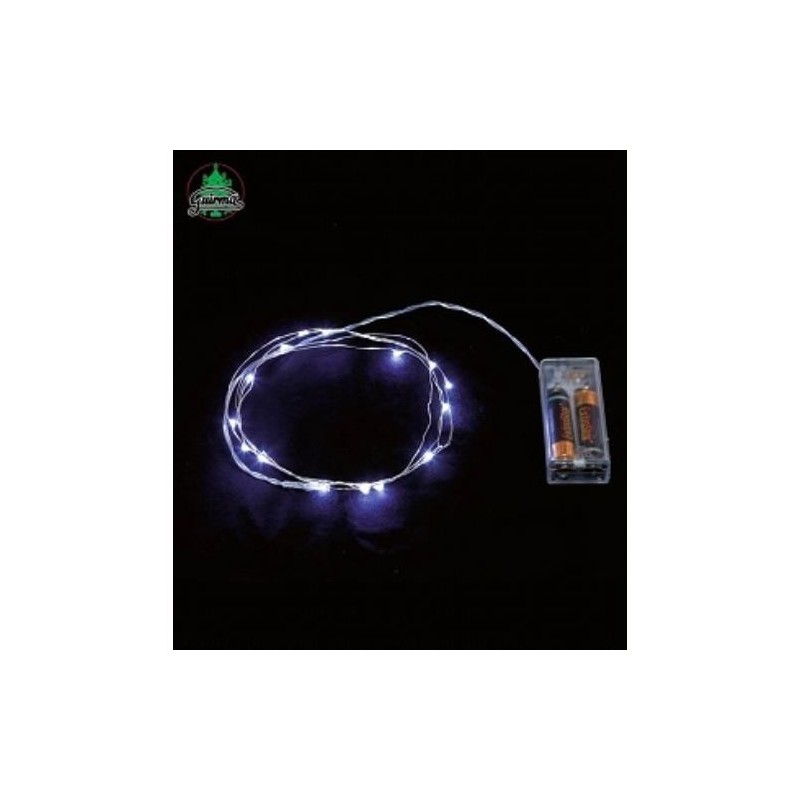 HILO 2 M. 20 LED BLANCO PILAS 22054