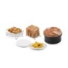 MOLDE DE PASTEL PARRILLA + 3 BROCHETAS ESTANTE DE