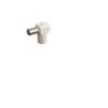 CONECTOR ANTENA HEMBRA-ACODADO BLANCO 10533BL