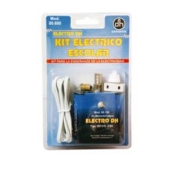 KIT ESCOLAR PORTALAMPARAS +BOMBILLA +PILA 80600