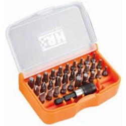 JUEGO 30 PUNTAS ATORNILLAR 1/4" + ADAPTADOR 170490