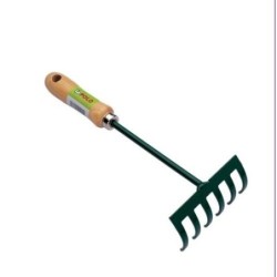RASTRILLO GARDEN S1 MANGO MADERA  5002