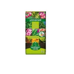 SUBSTRATO UNIVERSAL JARDINERO VERDE 5L.