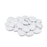 PIEDRAS DECORATIVAS PLASTICO (24UDS)  BLANCAS