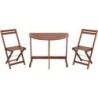 CONJUNTO BISTRO 1 MESA 2 SILLAS ACACIA  VT2200290