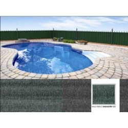 MALLA OCULTACION 100 % VERDE OSCURO ROL. 1.5X5 M.