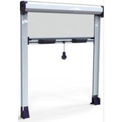 KIT MOSQUITERA ENROLLABLE VERTICAL 100X150 BLANCA
