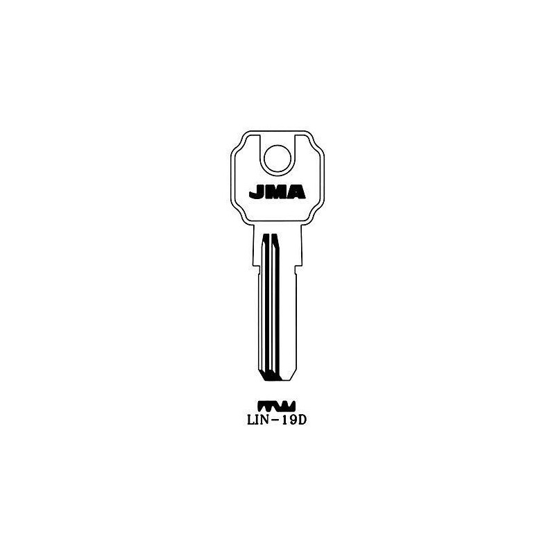 LLAVIN LATON SEGURIDAD LIN-19D