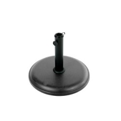 PIE PARASOL 15KG EN HORMIGON ANTRACITA  PIEDPA036