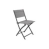 SILLA ALUMINIO PLEGABLE ELEA TEXALINE ANTRACITA