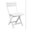 SILLA MIAMI PLEGABLE BLANCO 80X42X50CM. 49036096