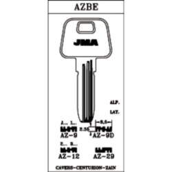 LLAVIN LATON SEGURIDAD PARA HS-7 AZ-29