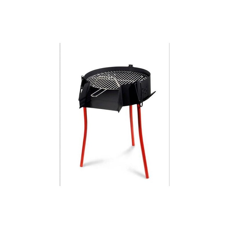 BARBACOA RUSTICA 50+PARRILLA RUEDA 41049