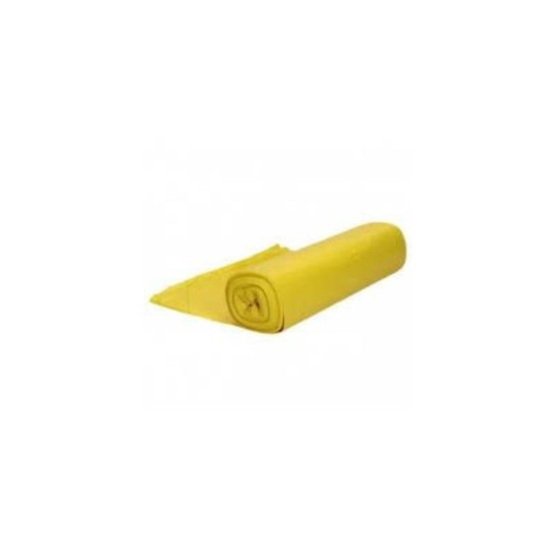 BOLSA BASURA 85X100 AMARILLA G-90 100L (R-10)