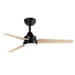 VENTILADOR TECHO 106CM NEGRO MADERA 35W JVTE4250