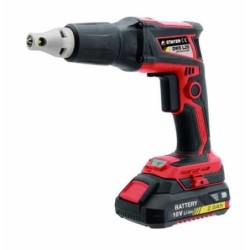 ATORNILLADOR PARA PLADUR 1/4" 18V (2 BATERIAS)