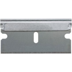 CUCHILLA RASCADOR VIDRIO METALICO 10 UDS