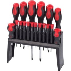 JUEGO 18 PIEZAS DESTORNILLADORES KRT400005