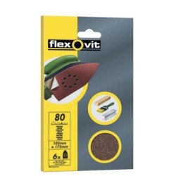 LIJA MOUSE VELGRIP 95X145 6 AGUJEROS MEDIO 6 UDS