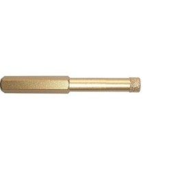 CORONA DIAMANTE PORCELANICO P/TALADRO ROJA 12 MM