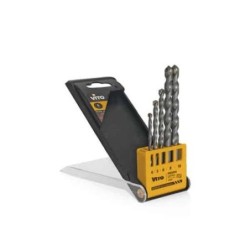 JUEGO 5 BROCAS PARA PIEDRA (4, 5, 6, 8, 10MM)