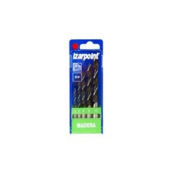 BROCAS MADERA ESTUCHE PLASTICO 5 PIEZAS 1435