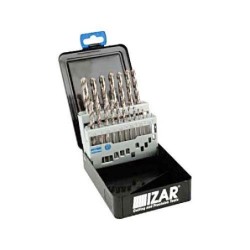 BROCAS HSS ESTUCHE METAL 19 PIEZAS 1466/1013