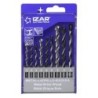 JUEGO 9 BROCAS PARED METAL MADERA 5-6-8MM.