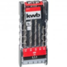 JUEGO 5 BROCAS PIEDRA SURTIDAS PWBX 49109140