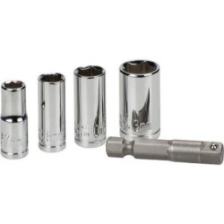 JUEGO 4 LLAVES VASO 7-13 + ADAPTADOR 50MM.49105110