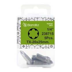 PUNTA ATORNILLADOR TORX-30X25 EST.5 UD. 238718