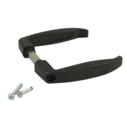 JUEGO MANILLA 2115 ALUMINIO NEGRO 21328