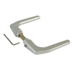 JUEGO MANILLA 2114 ALUMINIO PLATA 21326