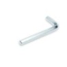 LLAVE ALLEN HEXAGONAL CORTA CROMADA 4MM