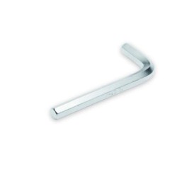 LLAVE ALLEN HEXAGONAL CORTA CROMADA 10MM