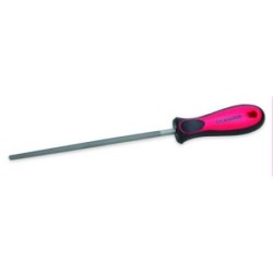 LIMA REDONDA 200MM MANGO BIMATERIAL GRANO ENTREF.