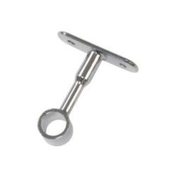 SOPORTE TUBO ARMARIO 11 Ø19X65MM CR. (BOL-2) 22291