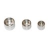 SOPORTE TUBO ARMARIO 15 Ø19X15MM NIQ.(BOL-2) 22303