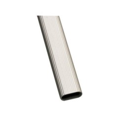 TUBO ARMARIO 1 30X15X1,4MM.2M.ALUMINIO PLATA 18443