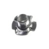 TUERCA C/PUAS 130 M10 Ø20X10 ZINCADO (BOL-4) 22344