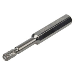 BROCA DE DIAMANTE, VÁSTAGO HEXAGONAL 6