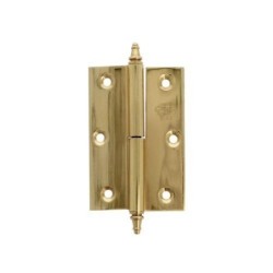 BISAGRA 1007-80X60 LATON PULIDO IZQUIERDA 2510