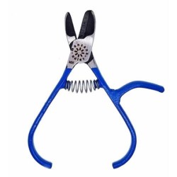 ALICATE CORTANARANJAS MANGO AZUL ZURDO M-95